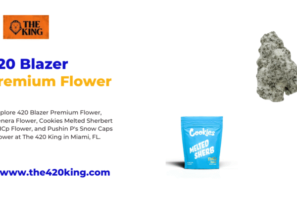 Miami’s Elite Cannabis Selection – 420 Blazer Premium Flower by The 420 King 420 Blazer Premium Flower