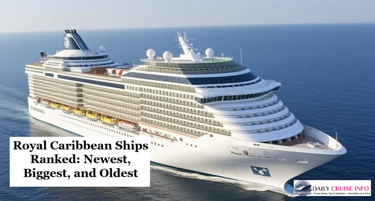 Royal Caribbean Ships by Age and Size