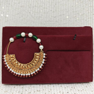 gold nath design