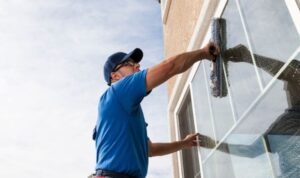 Professional window cleaning services