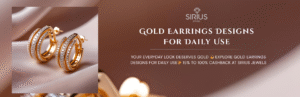gold earring design