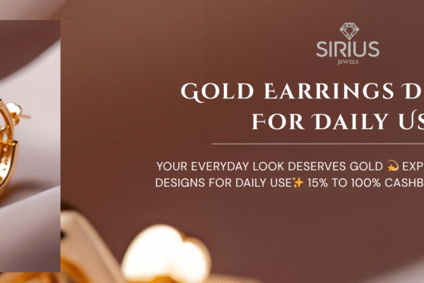 gold earring design