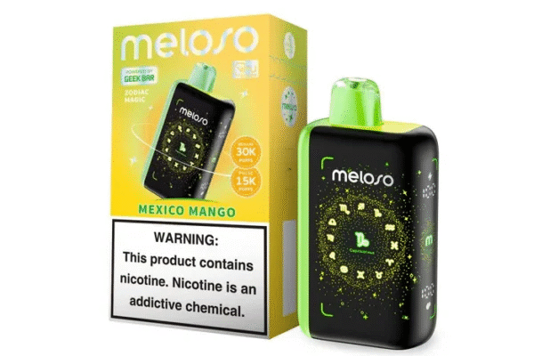 Geek Bar Meloso 30K: A Practical Look at Performance and Flavor Mexico Mango Geek Bar Meloso Bar
