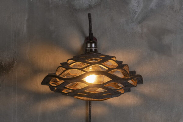 Wall light lampshade