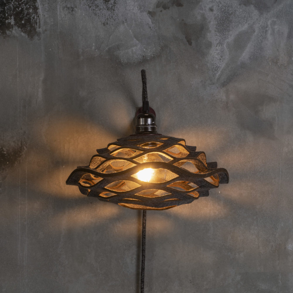 Wall light lampshade